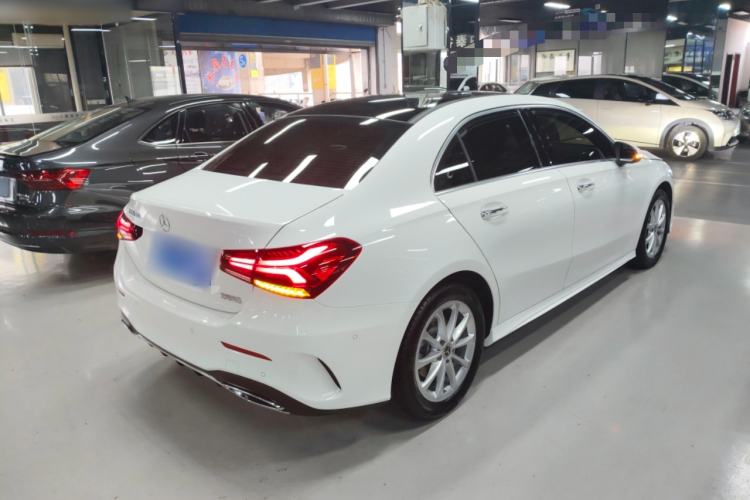 Used Mercedes-Benz A-Class 2022 Restyled A 200 L Sport Sedan Fashion Version Rear Right 45 Deg