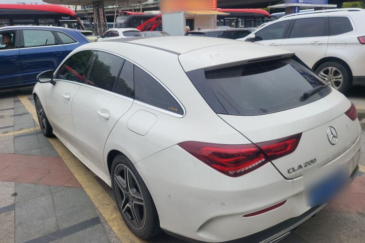 Used Mercedes-Benz CLA 2020 CLA 200 Shooting Brake Rear Left 45 Deg