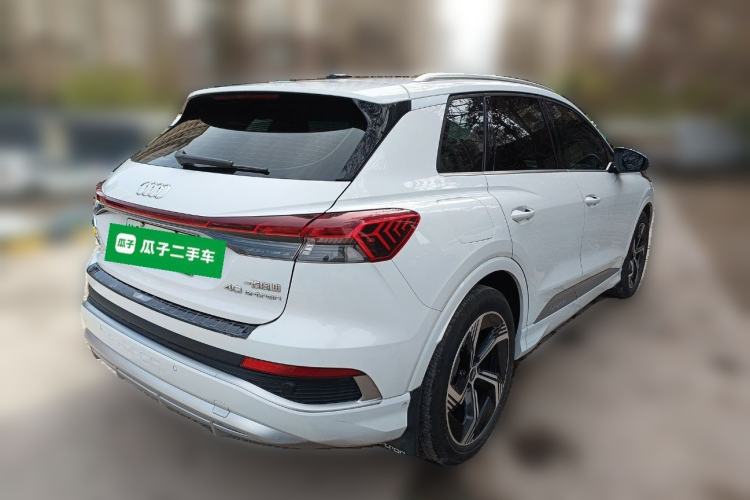 Used Audi Q4 e-tron 2023 40 e-tron Boundary Edition Rear Right 45 Deg