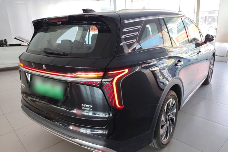 Used Hongqi HS7 PHEV 2024 2.0T PHEV Four-Wheel Drive Flagship Edition 6 Seats Rear Right 45 Deg