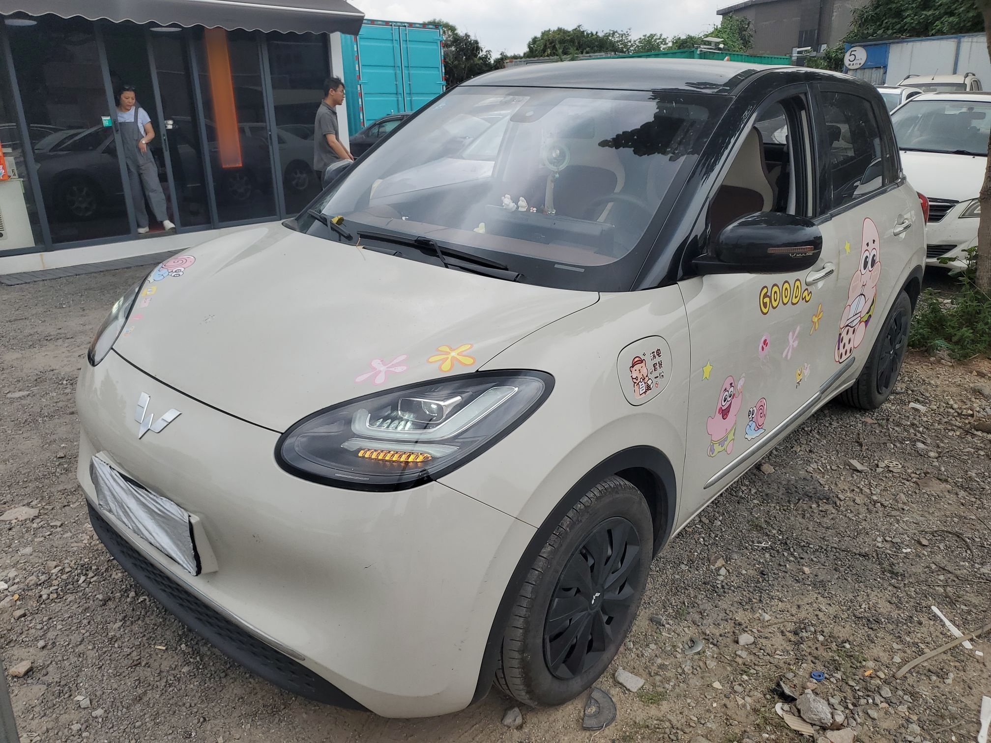 تحت مقدمة السيارة