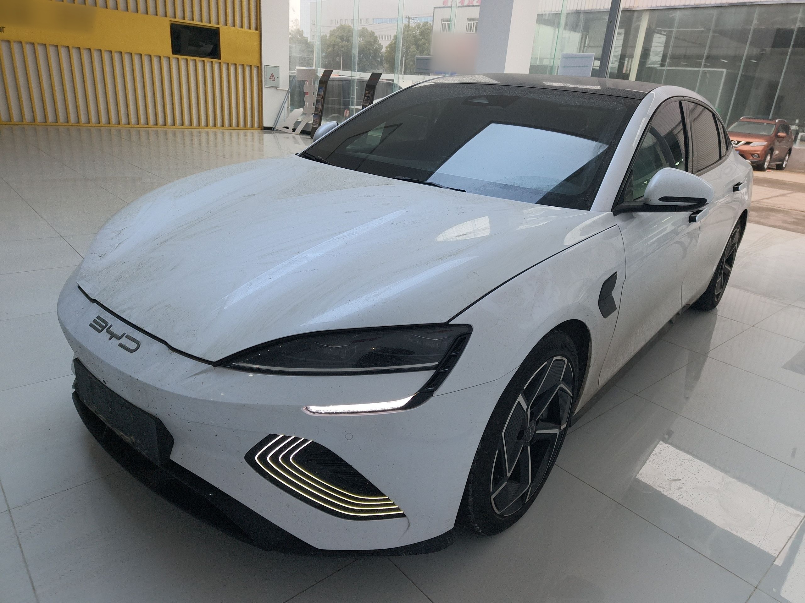 تحت مقدمة السيارة