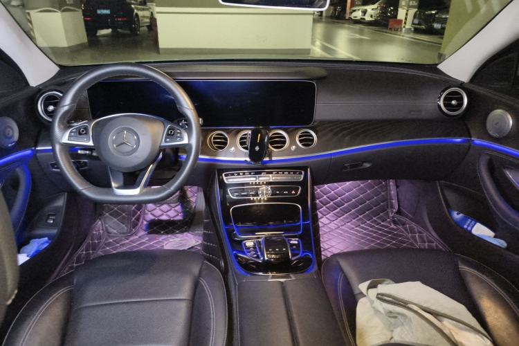 Used Mercedes-Benz E-Class 2017 E 300 L Sporty and Stylish Model Center Console