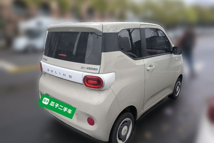 Used Wuling Hongguang MINIEV 2024 3rd Generation 215km Youth Edition Rear Right 45 Deg