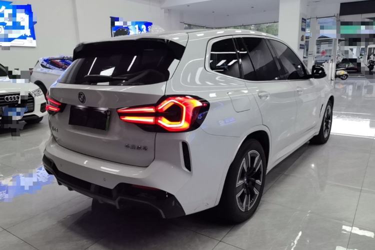 Used BMW iX3 2024 Leading Model Rear Right 45 Deg