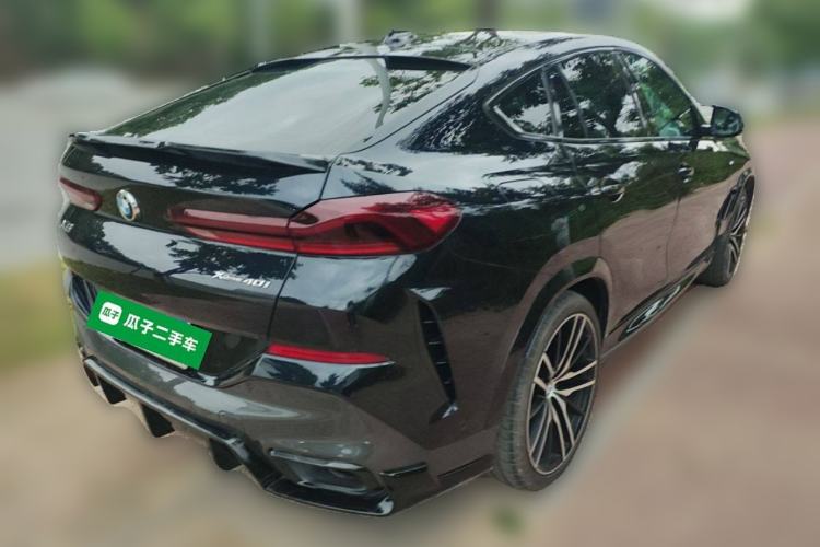 Used BMW X6 2021 xDrive40i M Sport Package Rear Right 45 Deg