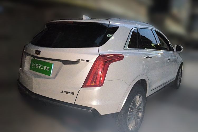 Used Cadillac XT5 2017 Anniversary Edition 25T Luxury Model Rear Right 45 Deg