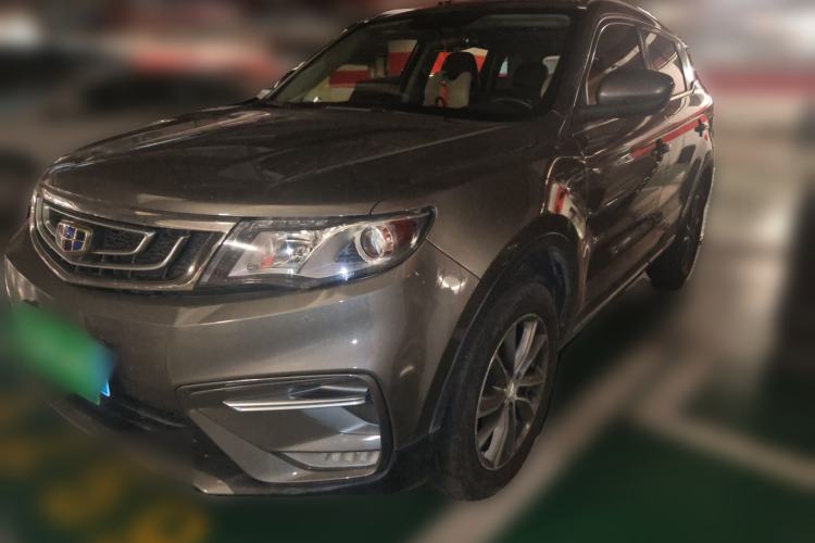 Used Geely Auto Emgrand X7 Sport 2018 1.8TD Automatic Two-Wheel Drive ZhiZun Model with 4G Connectivity