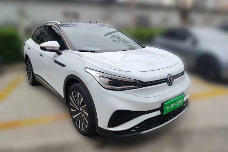 Used Volkswagen ID.4 X 2021 Pro Smart Long-Range Edition Front Right 45 Deg