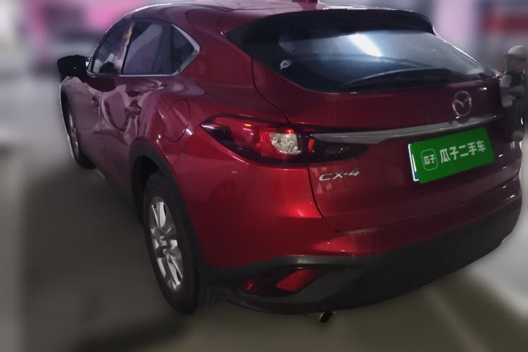 Used Mazda CX-4 2018 2.0L Automatic Two-Wheel Drive Blue Sky Dynamic Version China VI Standard Rear Left 45 Deg