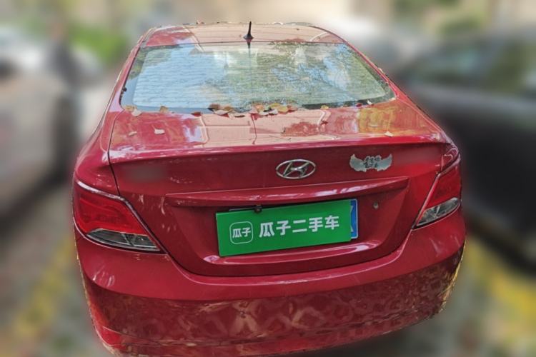 Used Hyundai Verna (older generation) 2014 1.4L Manual Smart GLS Trim Rear