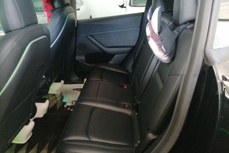 Used Tesla Model Y 2021 Performance High-Performance All-Wheel-Drive Version Left Rear Seat