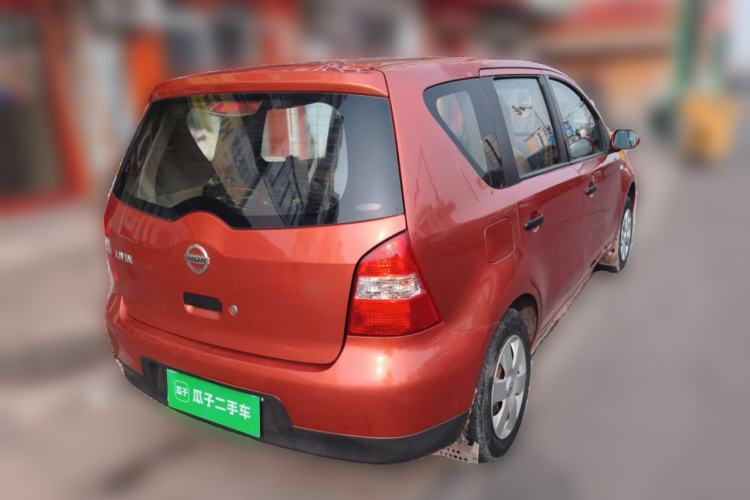 Used Nissan Livina 2009 1.6L Manual All-Around Model Rear Right 45 Deg