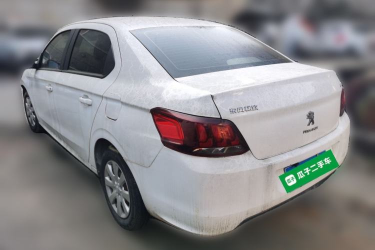 Used Peugeot 301 2018 1.6L Manual Comfort Edition Rear Left 45 Deg