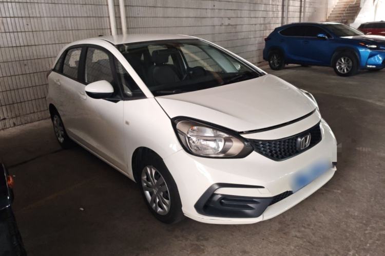 Used Honda Fit 2021 1.5L CVT Trend Edition Front Right 45 Deg