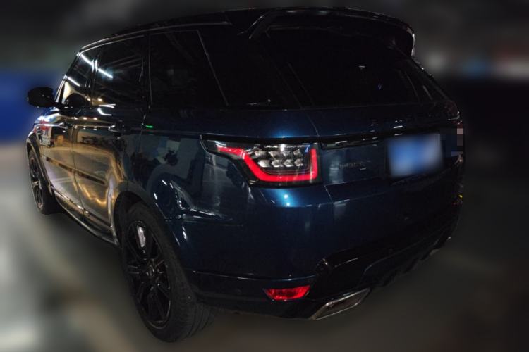 Used Land Rover Range Sport 2022 3.0 L6 Ink Blue Glitter Edition Rear Left 45 Deg