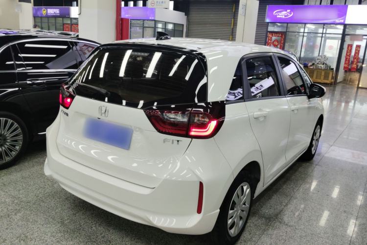 Used Honda Fit 2021 1.5L CVT Trend Edition Rear Right 45 Deg