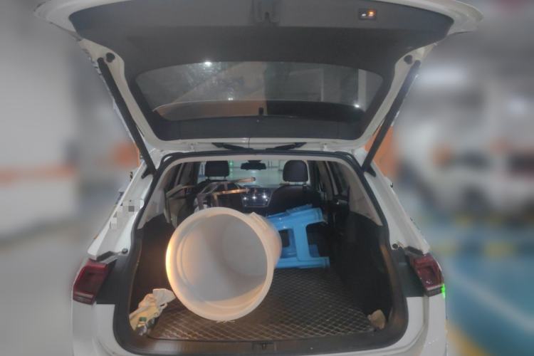 Used Volkswagen Tiguan L New Energy 2021 430 PHEV Plug-in Hybrid Flagship Edition Trunk