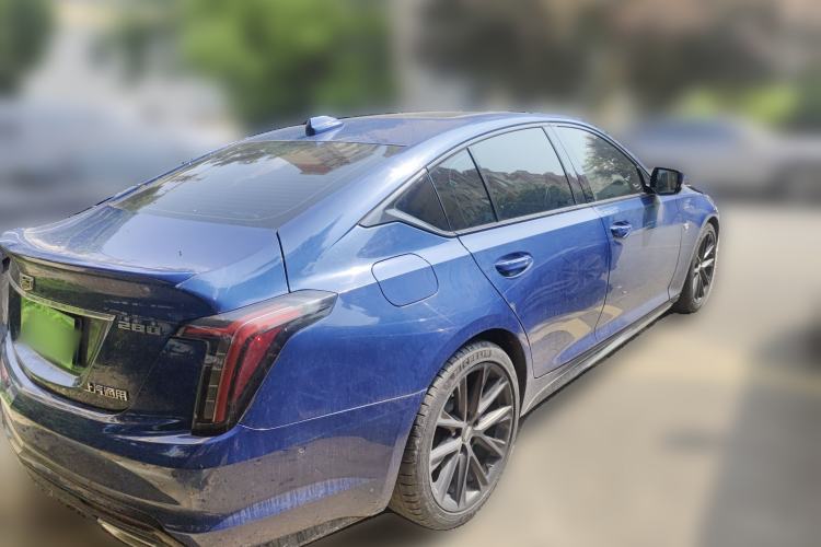 Used Cadillac CT5 2020 Revised 28T Platinum Sport Edition Rear Right 45 Deg