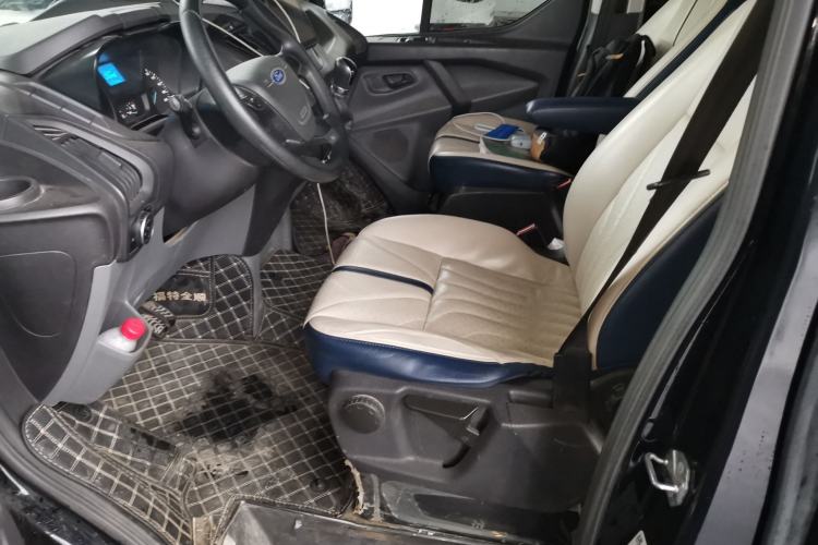 Used Ford Transit 2019 2.0T Diesel Multi-Purpose Commercial Vehicle Mid-Drive Mid-Roof 6-Seater China VI Standard Left Front Seat