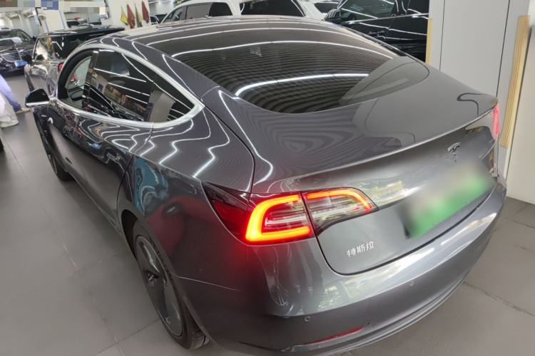 Used Tesla Model 3 2020 Standard Range Rear-Wheel Drive Upgraded Version Rear Left 45 Deg