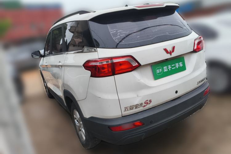 Used Wuling Hongguang S3 2018 1.5L Manual Comfort Model China V Standard Rear Left 45 Deg