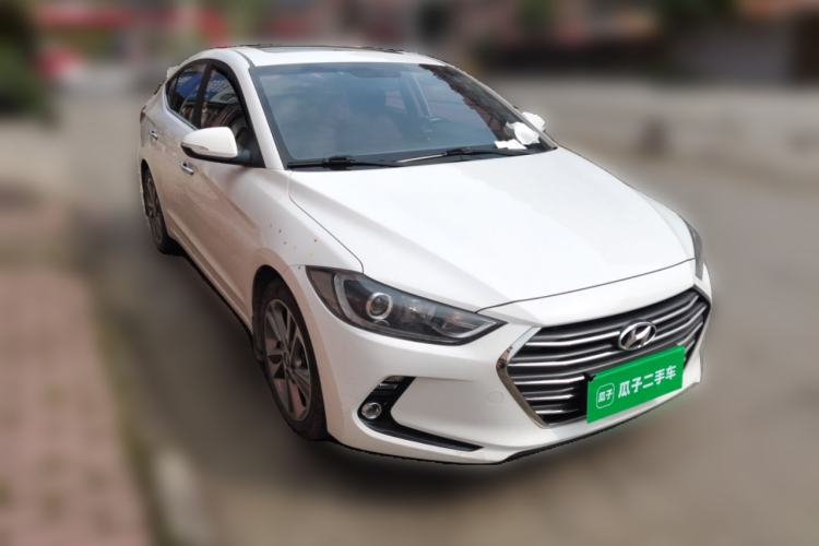 Used Hyundai Elantra (6th Generation / Lingdong) 2016 1.6L Automatic ZhiXuan – Elite Version Front Right 45 Deg