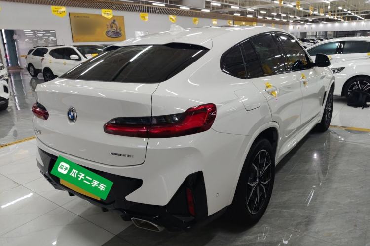 Used BMW X4 2022 xDrive 25i M Sport Package Rear Right 45 Deg