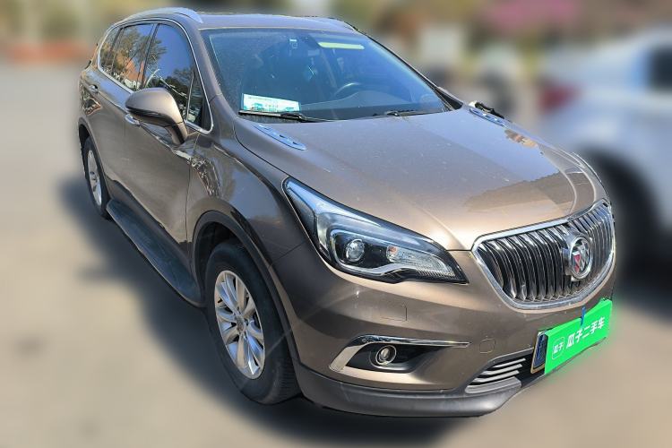 Used Buick Envision 2014 28T Four-Wheel Drive Elite Model Front Right 45 Deg