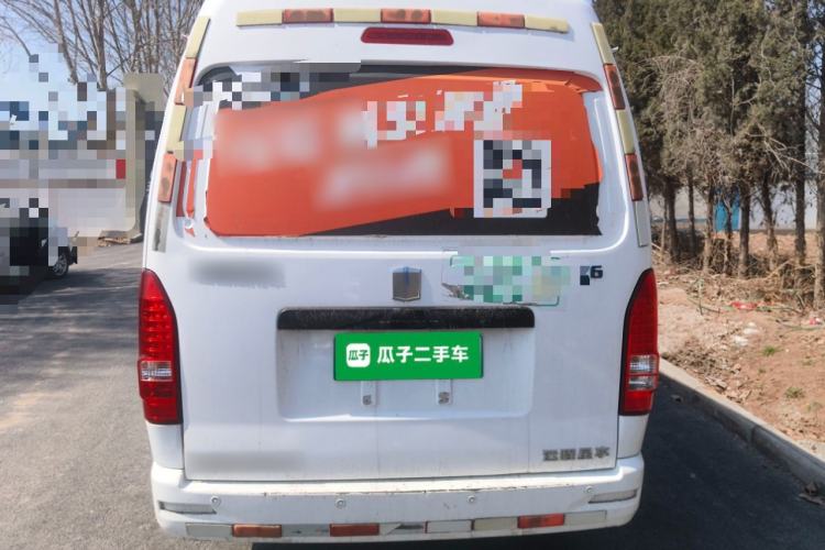 Used Farizon Xingxiang E6 2022 Van with High Roof Equipped with CATL 50.23 kWh Battery Rear