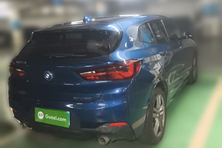 Used BMW X2 2020 sDrive25i Leading Model M Sport Package Rear Right 45 Deg