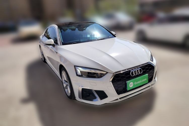 Used Audi A5 2021 Coupe 40 TFSI Fashionable and Dynamic Model Front Right 45 Deg