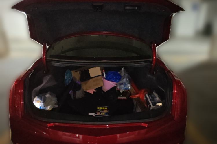 Used Cadillac CTS 2014 28T Luxury Model Trunk