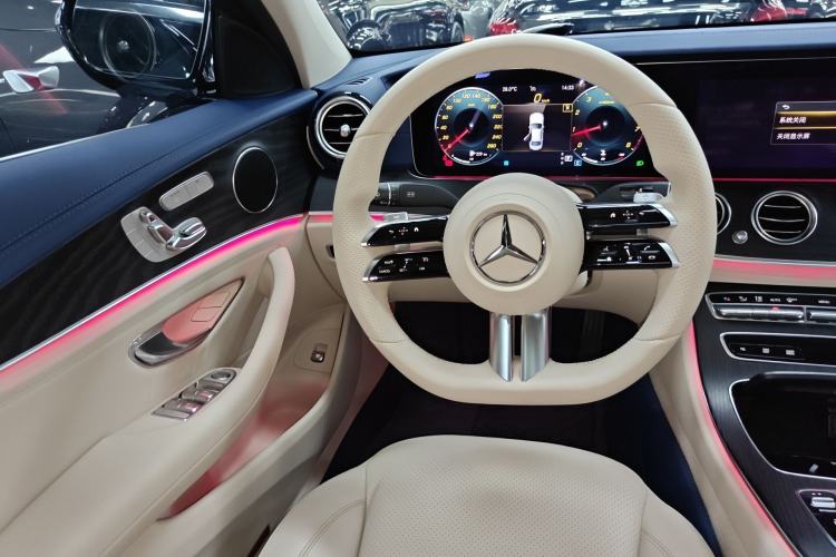Used Mercedes-Benz E-Class 2022 E 300 L Sporty and Stylish Model Steering Wheel