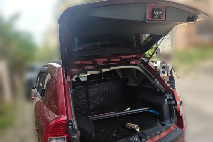 Used Jeep Compass 2013 2.4L four-wheel-drive sport version
