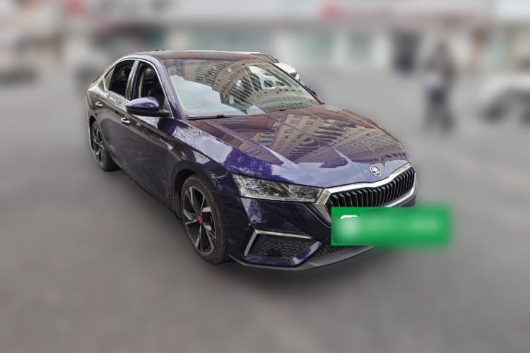 Used Skoda Octavia 2021 PRO TSI280 DSG Luxury Edition Front Right 45 Deg