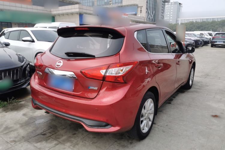 Used Nissan Tiida 2020 1.6L CVT Cool Edition Rear Right 45 Deg