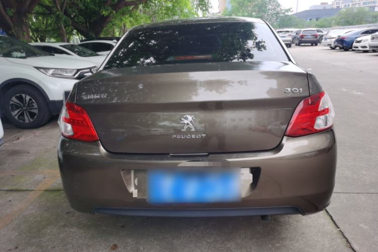 Used Peugeot 301 2016 1.6L Automatic Comfort Edition Rear