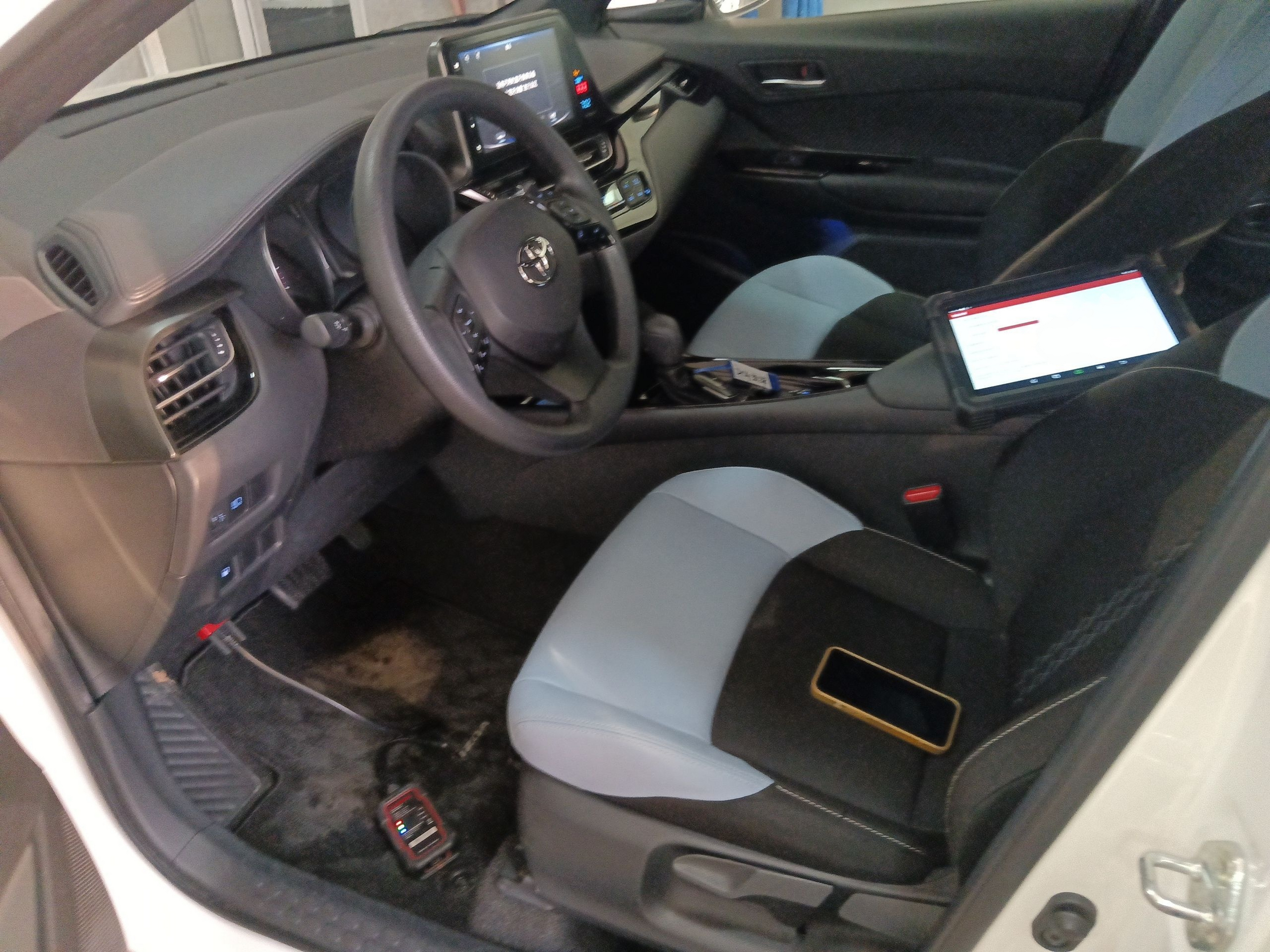 Avant de la voiture