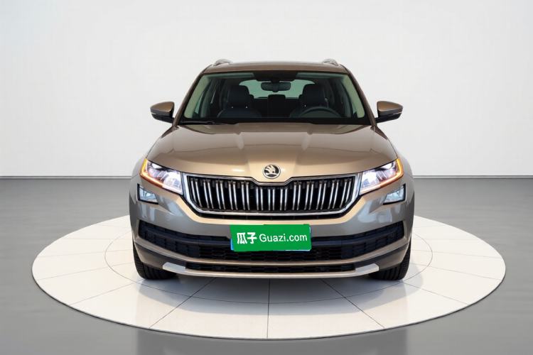 Used Skoda Kodiaq 2019 Facelifted TSI330 7-Seater Two-Wheel-Drive Luxury Enjoyment Edition China VI Standard Front