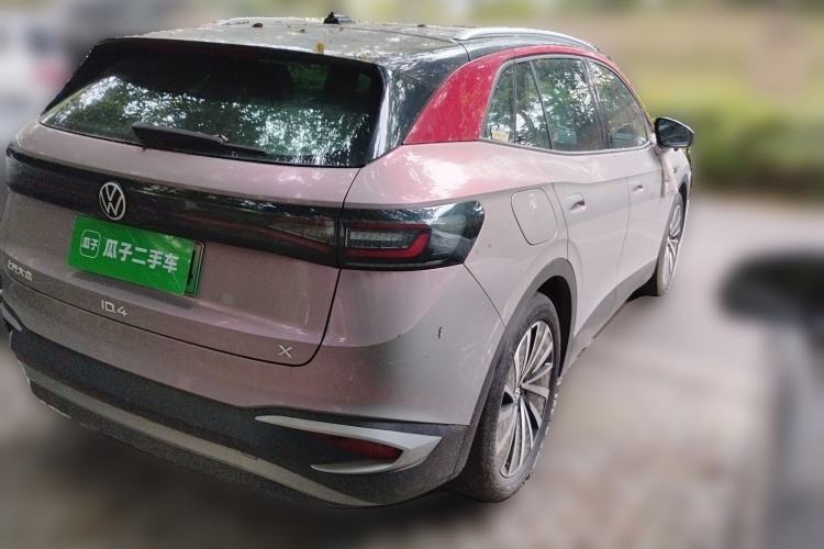 Used Volkswagen ID.4 X 2021 Pure+ Long-Range Edition Rear Right 45 Deg