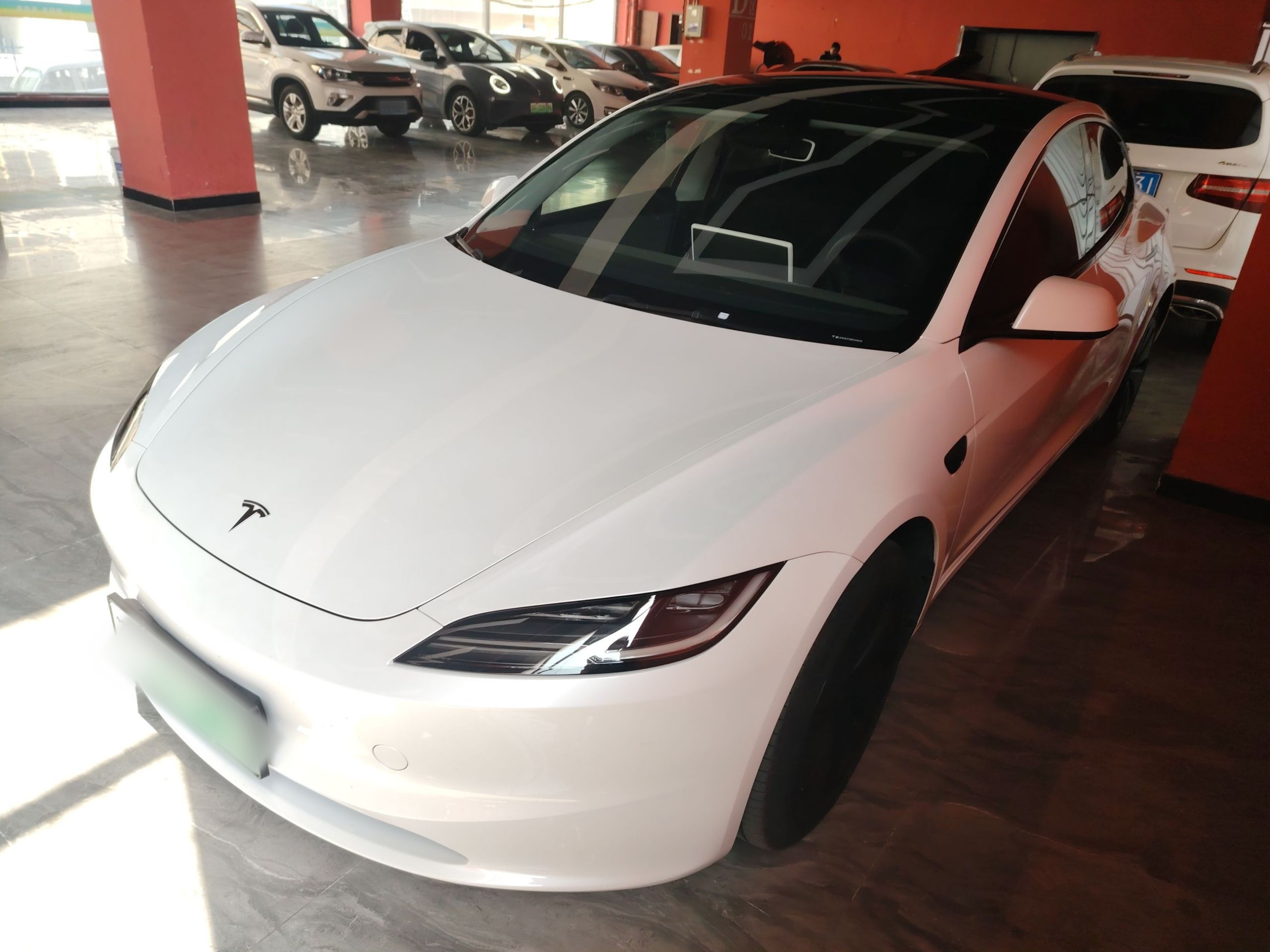 تحت مقدمة السيارة