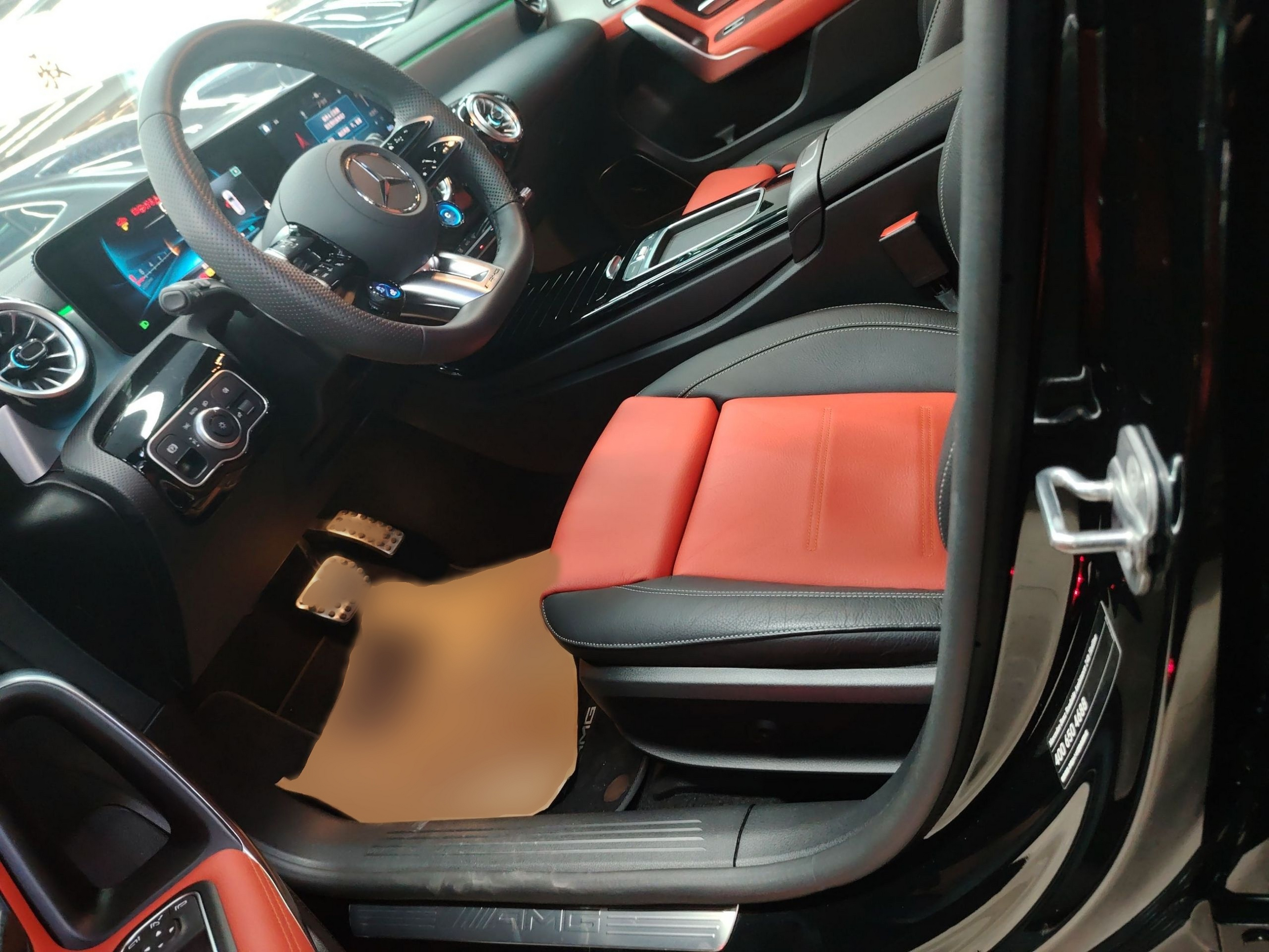 Avant de la voiture