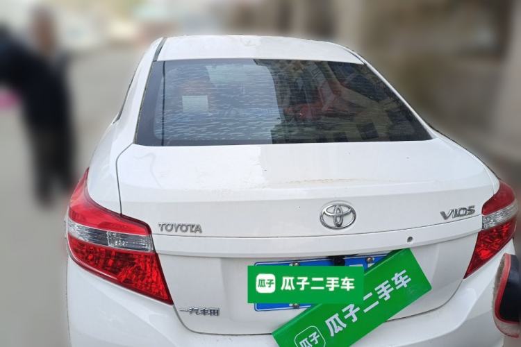 Used Toyota Vios 2014 1.3L Manual Value Edition Rear