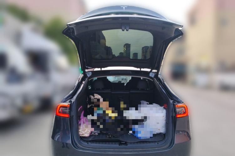 Used Tesla Model Y 2022 Rear-Wheel-Drive Version Trunk