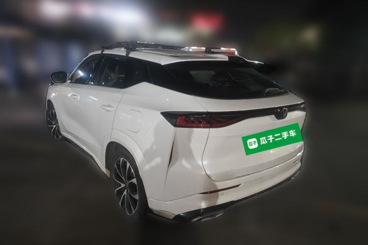 Used CHANGAN UNI-Z New Energy 2024 Blue Whale Smart Electric iDD 125km Beyond Edition Rear Left 45 Deg