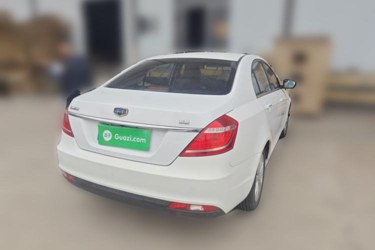Used Geely Auto Emgrand 2016 Sedan 1.5L Manual Upward Edition Rear Right 45 Deg