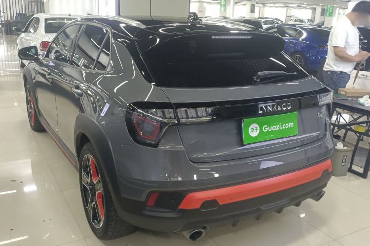 Used Lynk & Co 02 2019 High-Energy Edition 2.0T Automatic Two-Wheel Drive Shine Pro Edition China VI Standard Rear Left 45 Deg