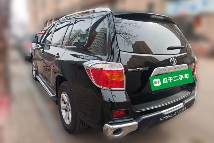 Used Toyota Highlander 2009 3.5L 4x4 7-Seater Elite Edition Rear Left 45 Deg