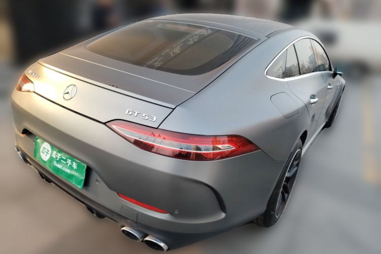 Used Mercedes-Benz AMG GT 2019 AMG GT 53 4MATIC+ Four-Door Coupe Rear Right 45 Deg